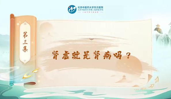 第三集  肾虚就是肾病吗？